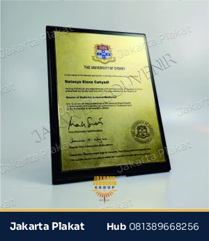 Plakat Kayu Univ Sydney