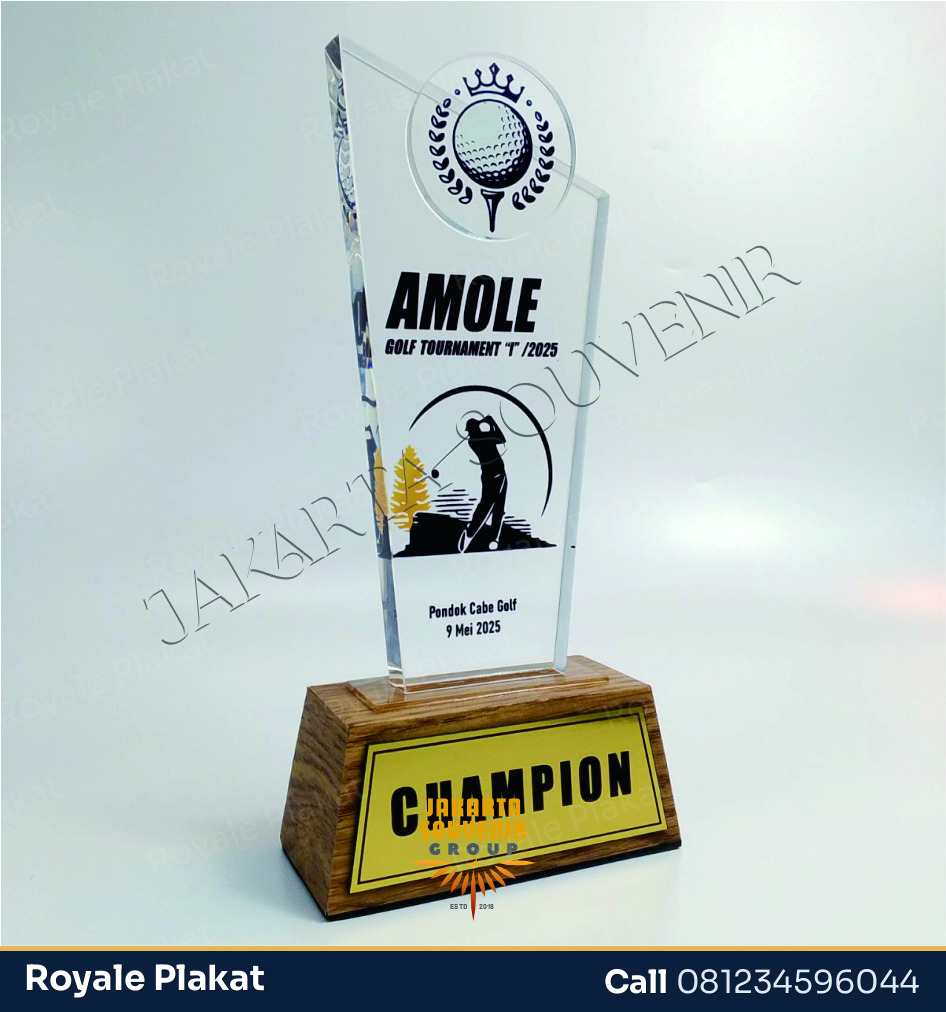 Plakat Golf Champion - ROYALE PLAKAT