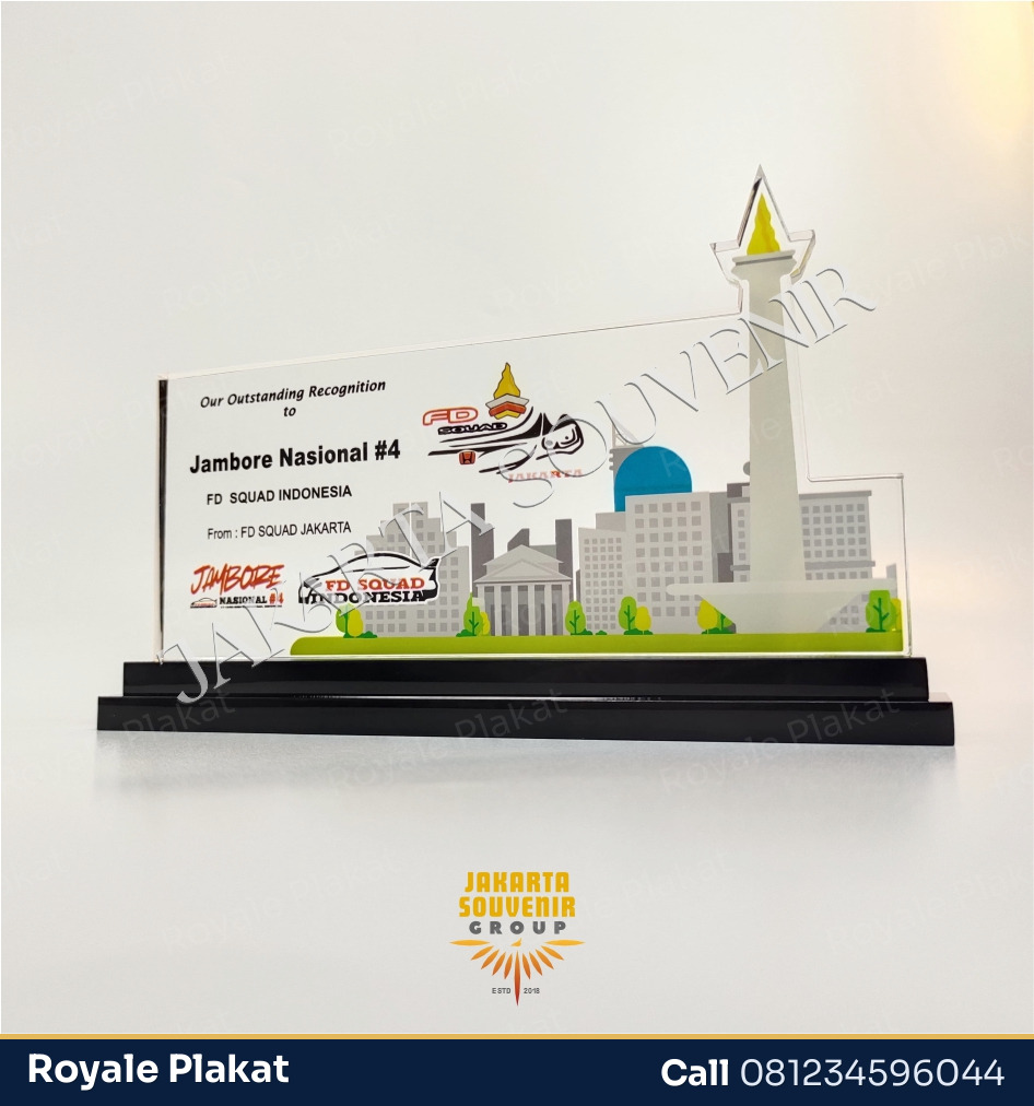 Plakat Monas Jakarta - ROYALE PLAKAT
