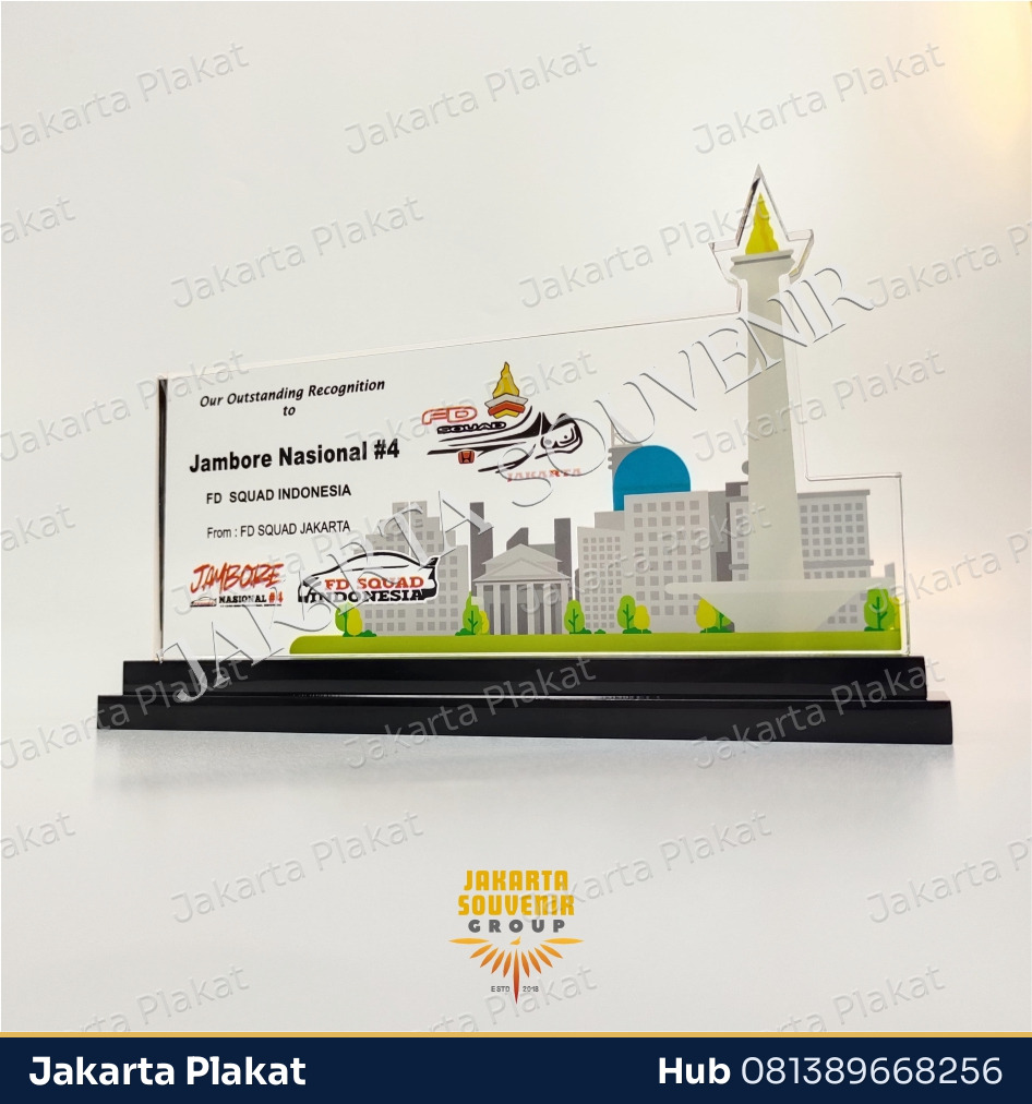 Plakat Monas Jakarta - Jakarta Plakat