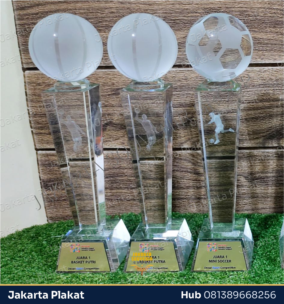 Plakat Kristal Award Premium - Jakarta Plakat