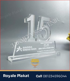 Plakat Penghargaan 15 Tahun