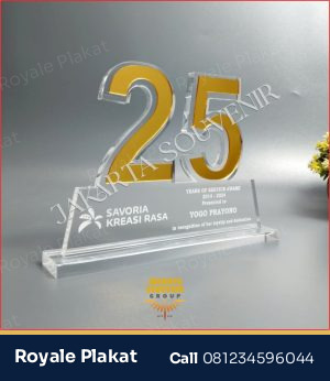 Plakat Penghargaan 25 Tahun