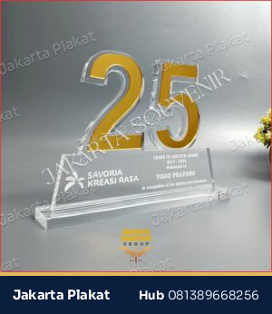 Plakat Penghargaan 25 Tahun