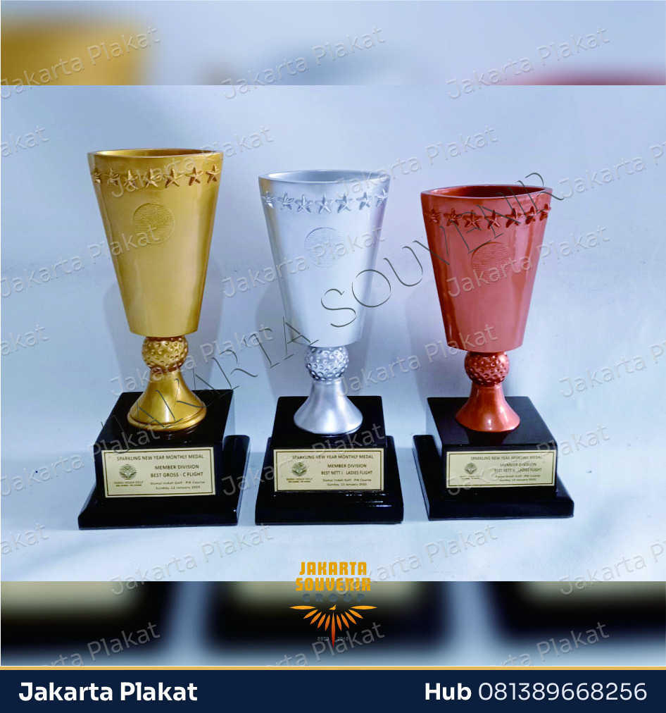 Trophy Fiber Cup Golf - Jakarta Plakat