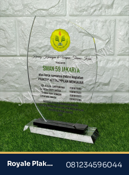 Plakat Akrilik Murah Grosir