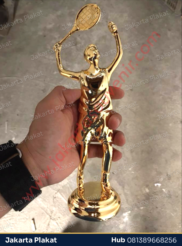 Trophy Timah Bulutangkis - Jakarta Plakat