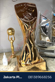 Trophy Timah Polri Brimob Custom