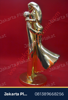 Trophy Fiber Wedding Timah