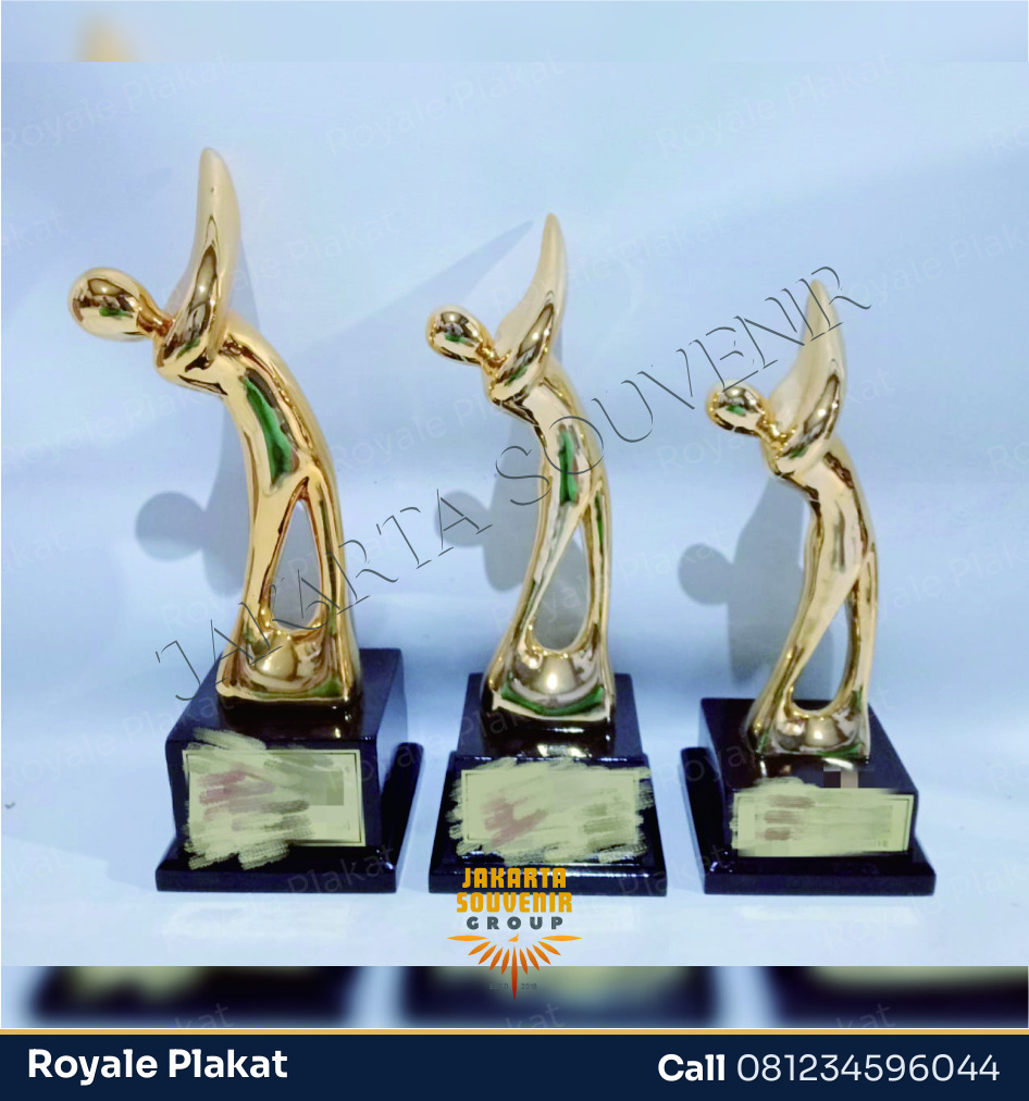 Trophy Fiber Pemain Golf - ROYALE PLAKAT