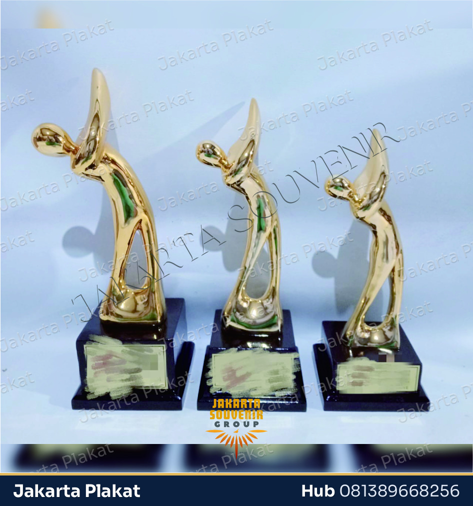 Trophy Fiber Pemain Golf - Jakarta Plakat