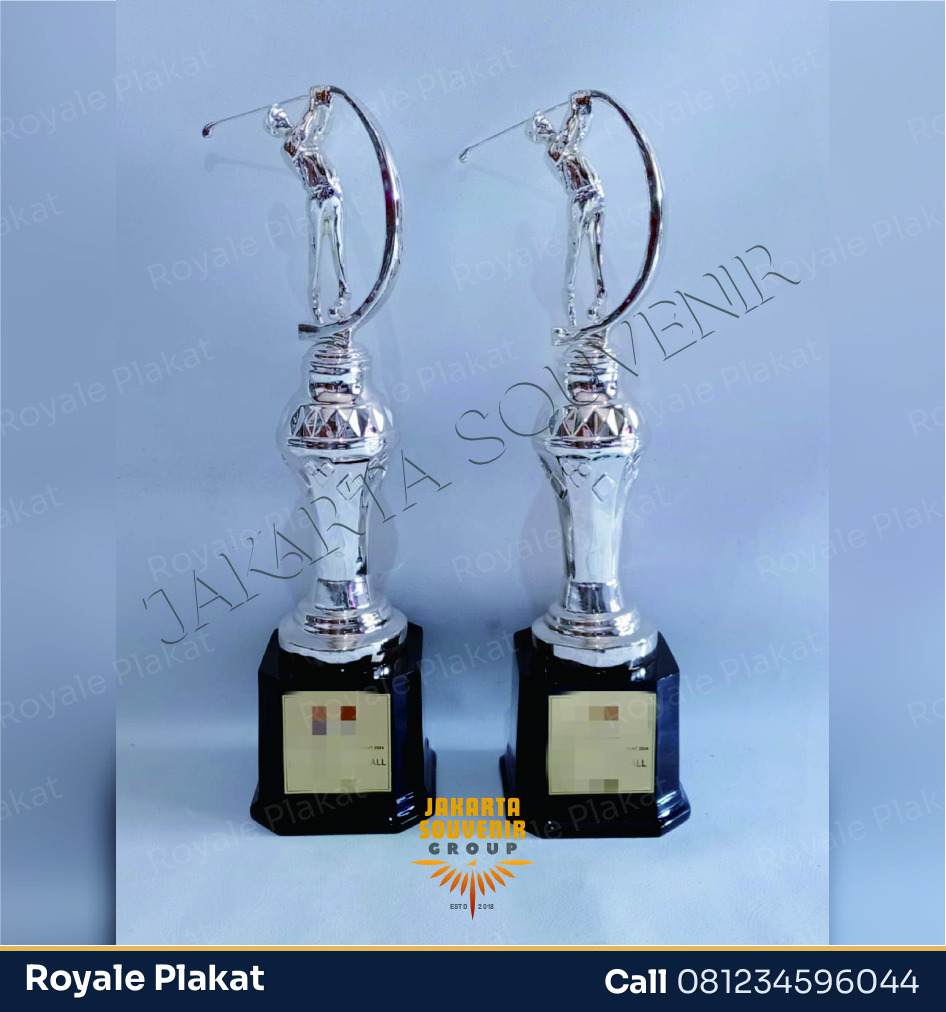Trophy Fiber Golf Silver - ROYALE PLAKAT