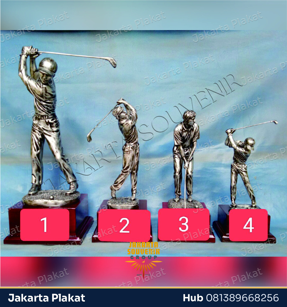 Trophy Fiber Golf 1 Set - Jakarta Plakat
