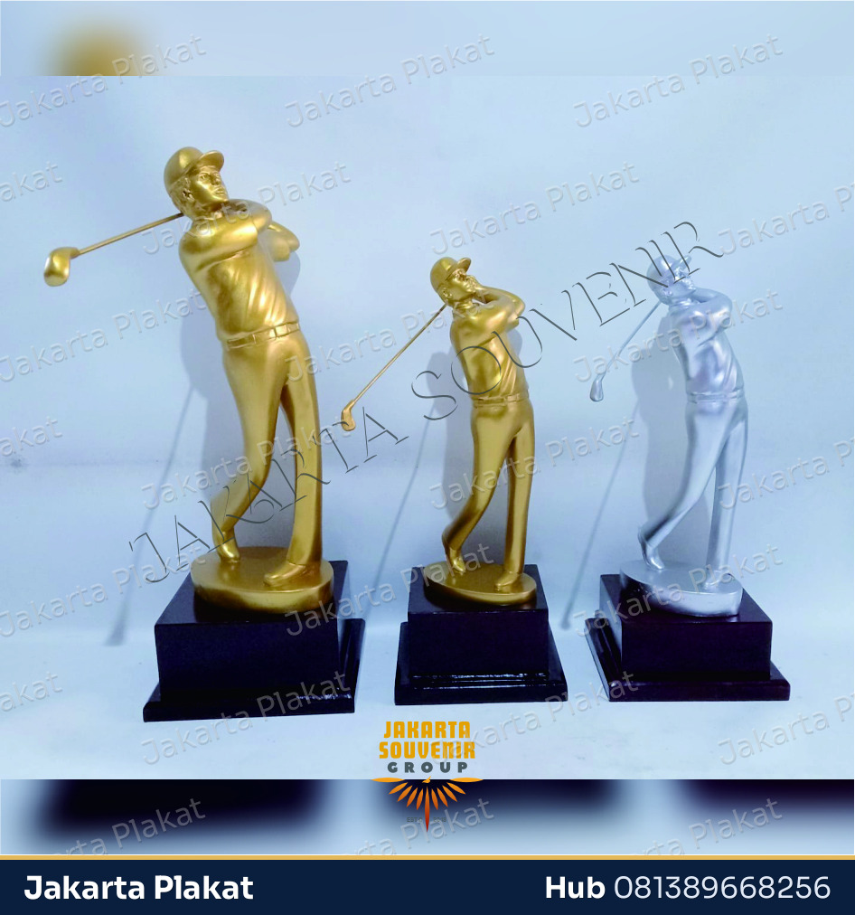 Trophy Fiber 1 Set Golf - Jakarta Plakat