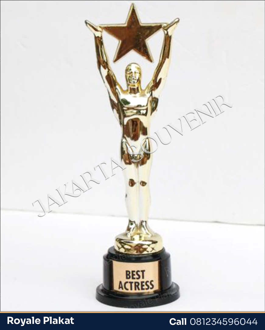 Trophy Award Bintang Premium - ROYALE PLAKAT
