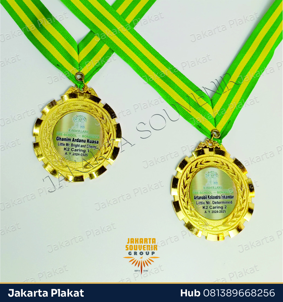 Medali Zinc Alloy Premium - Jakarta Plakat