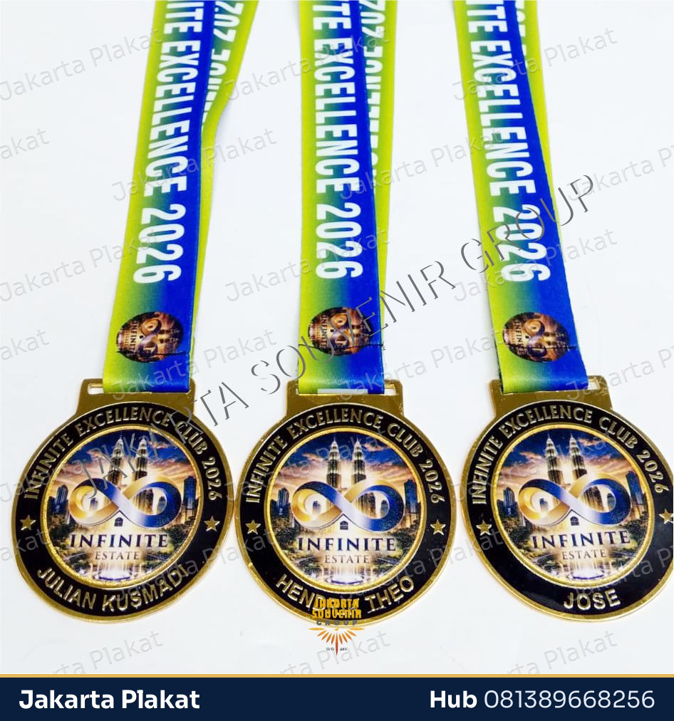 Medali Resin Premium - Jakarta Plakat