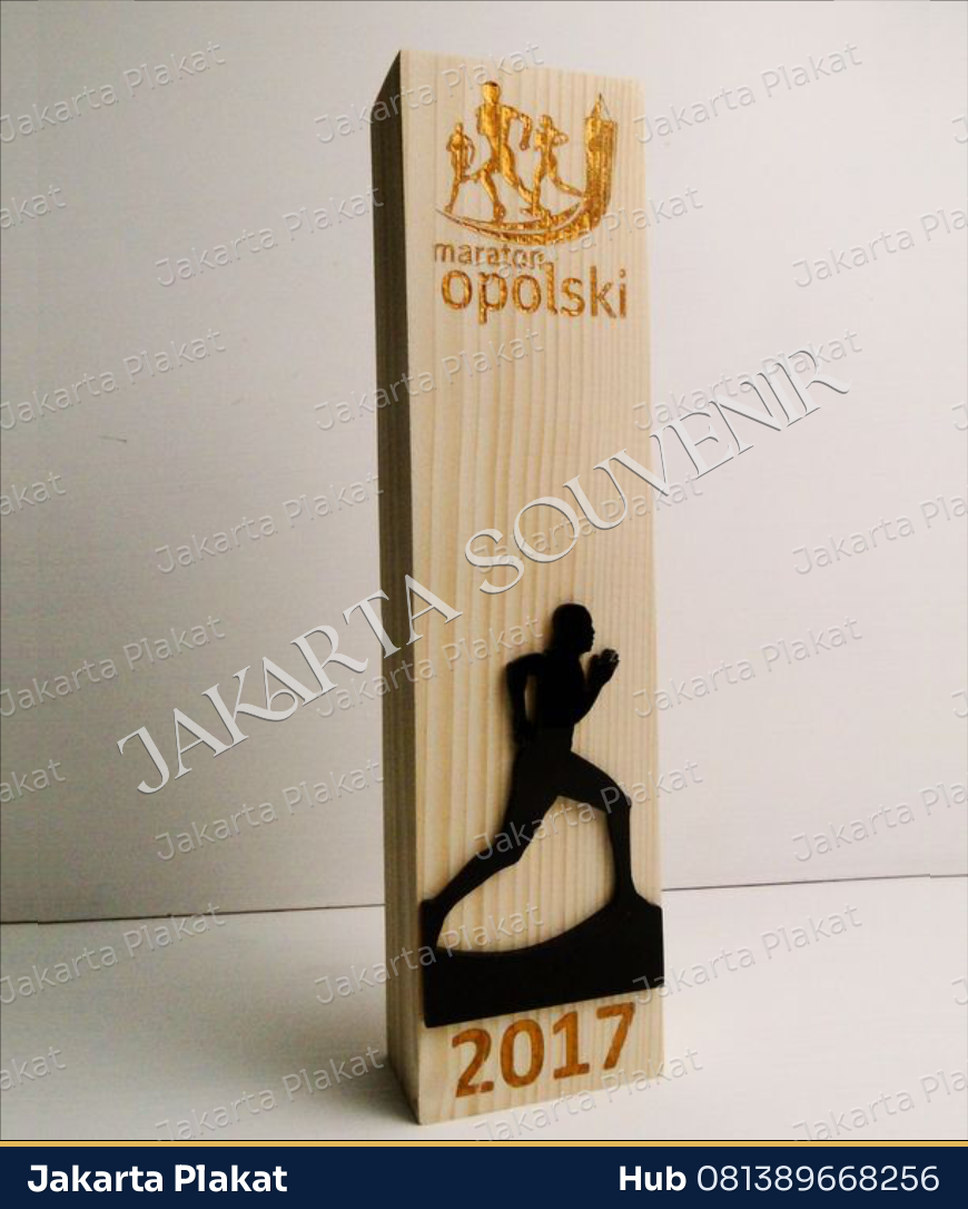 Plakat Kayu Olahraga - Jakarta Plakat