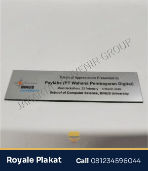 Custom Plat Gravoply