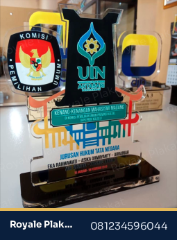 Pin Akrilik Logo Pemerintah
