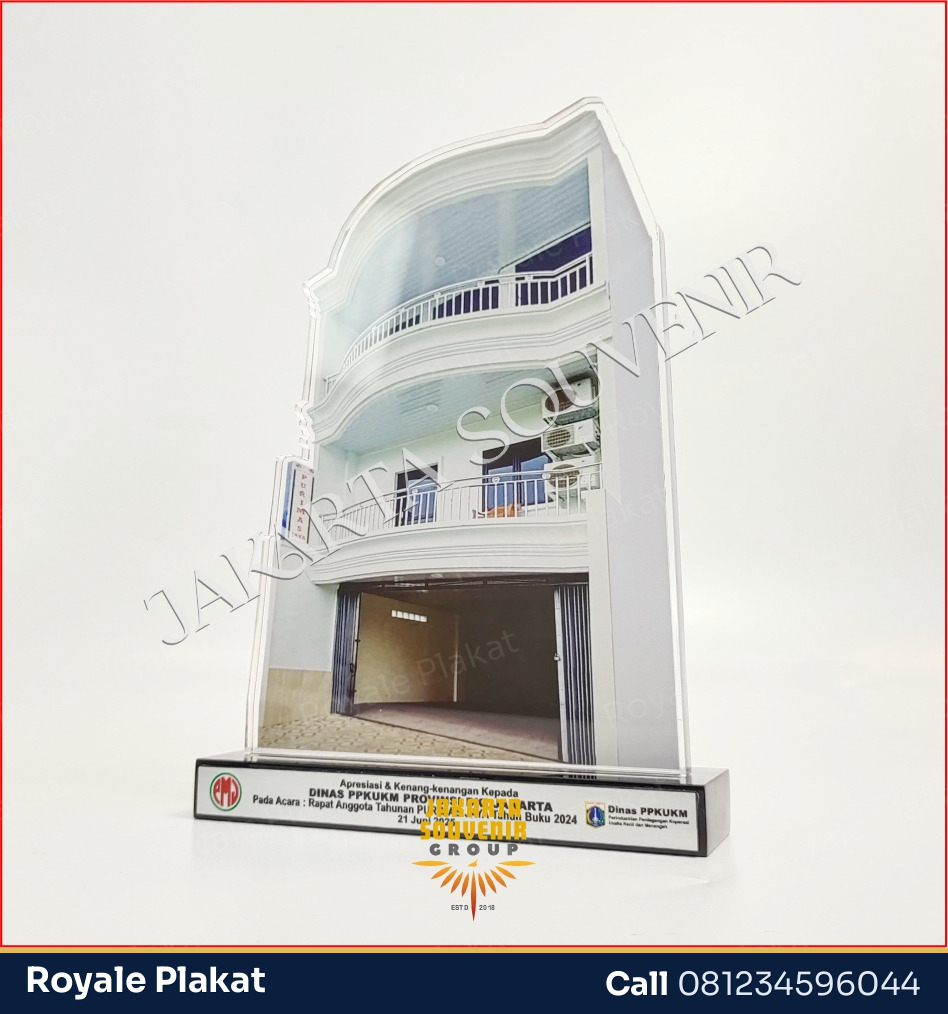 Plakat Akrilik Dinas PUPR - ROYALE PLAKAT