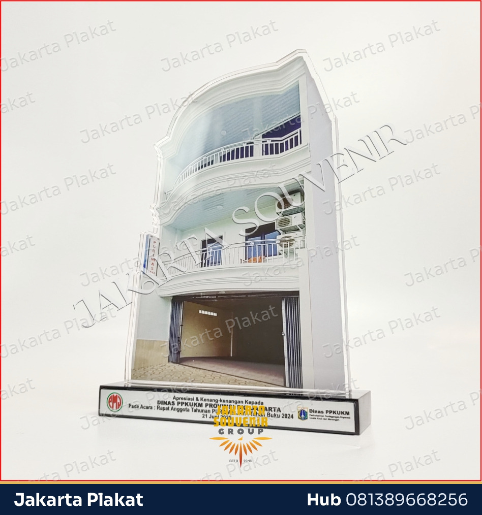 Plakat Akrilik Dinas PUPR - Jakarta Plakat